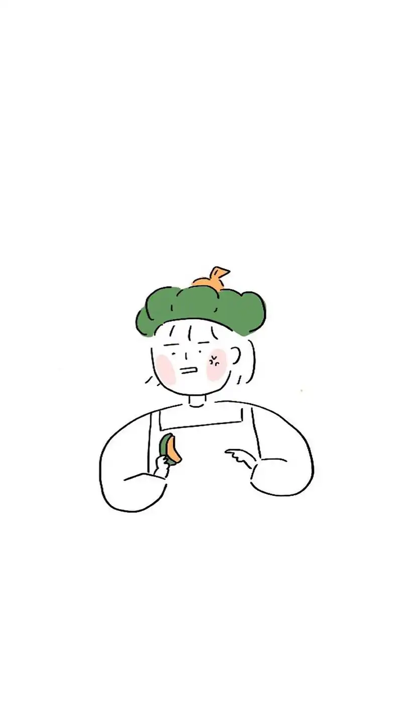 简单插画小清新手机壁纸图片