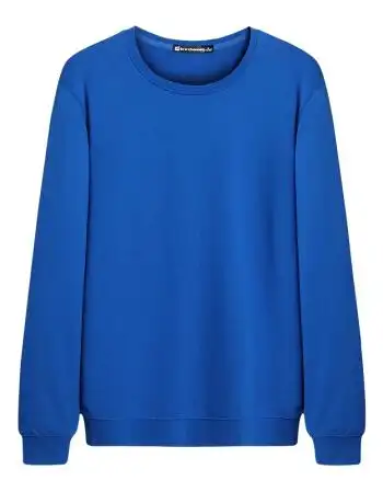 青年薄款透气衣服运动外套纯色上衣 宝蓝色 l