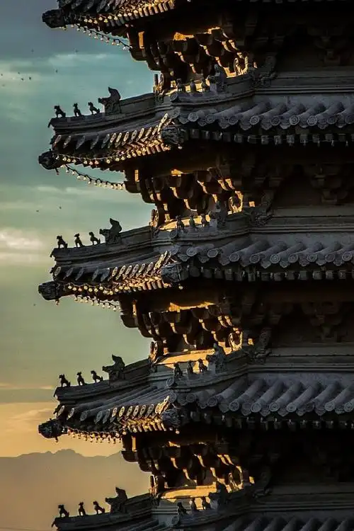 素雅灵动庄严雄伟丨中国古建艺术