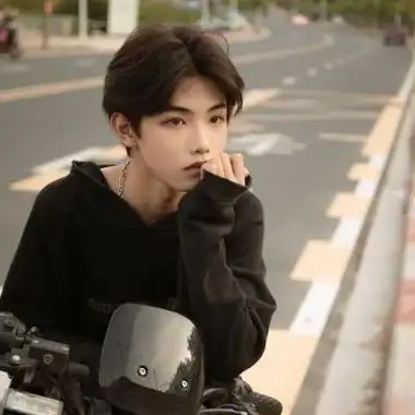 韩系阳光帅气精致真人男头很小众