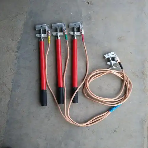 10kv户内接地线 母排高压接地铜线 户外线路型380v短路接地线