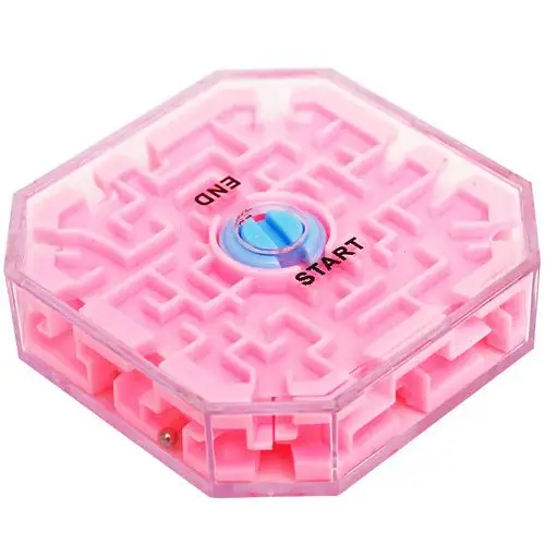 儿童迷你智力平衡滚珠迷宫球减压玩具58cm十面迷宫小游戏外贸