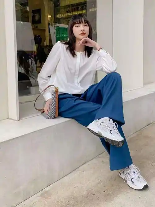 网上平和堂undeaddream柚丁纯白简约长袖衬衫