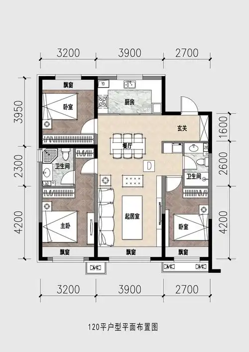 亚泰鲲鹏府120平_亚泰鲲鹏府户型图-沈阳搜狐焦点网