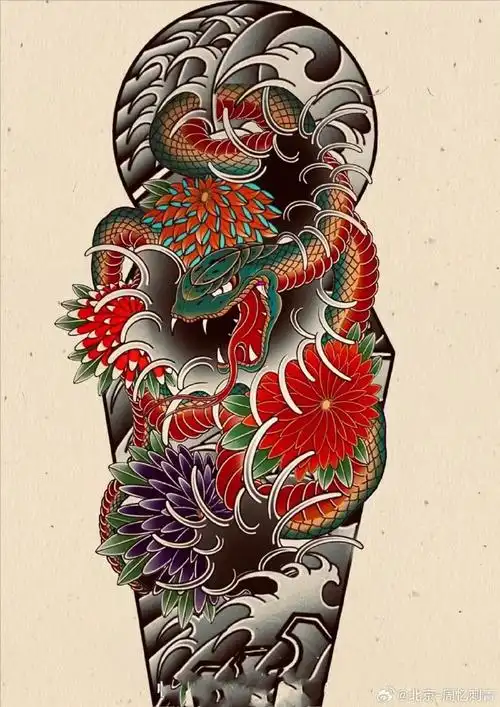 纹身分享##纹身设计##北京纹身店##纹身素材分享