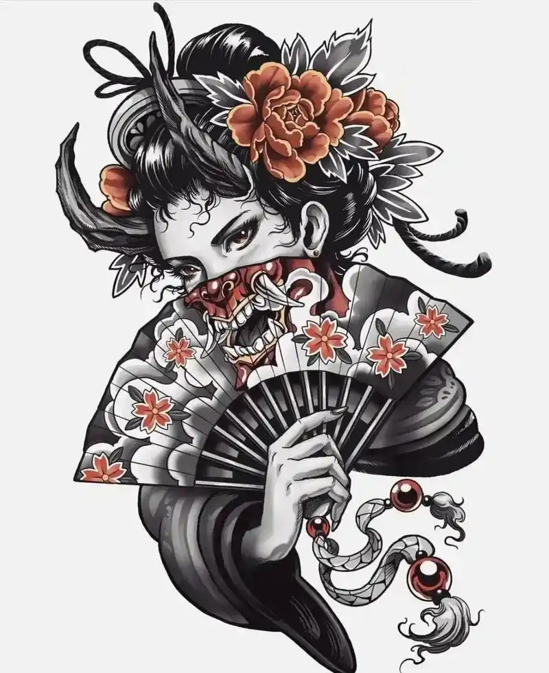 纹身 #手稿分享 #tattoo #纹身图案手稿 #纹身设 - 抖音