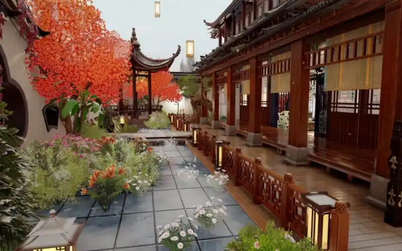 古风庭院,家园代建