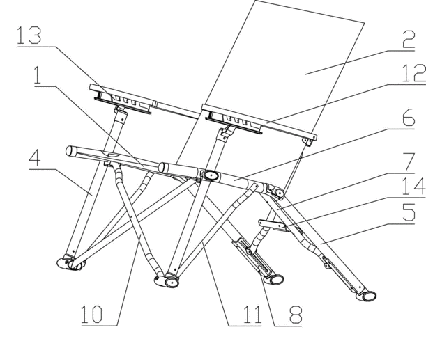 cn201718825u_一种折叠椅失效