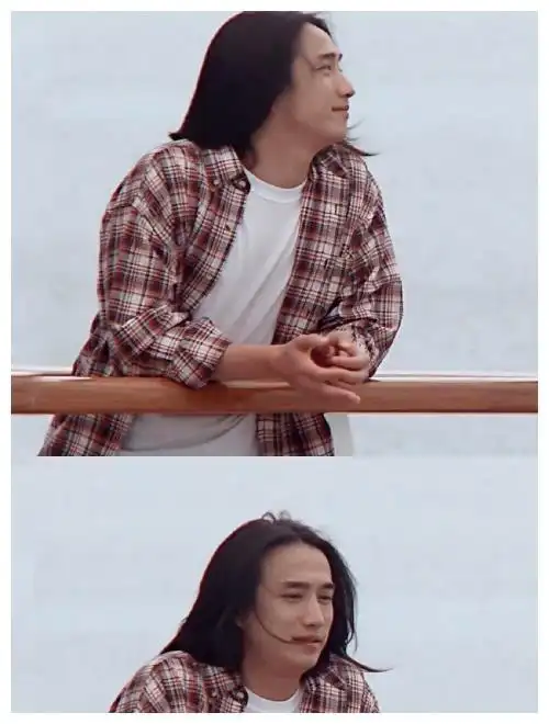 男明星披肩发鹿晗略显含蓄黄磊很特别彭昱畅是个狠人