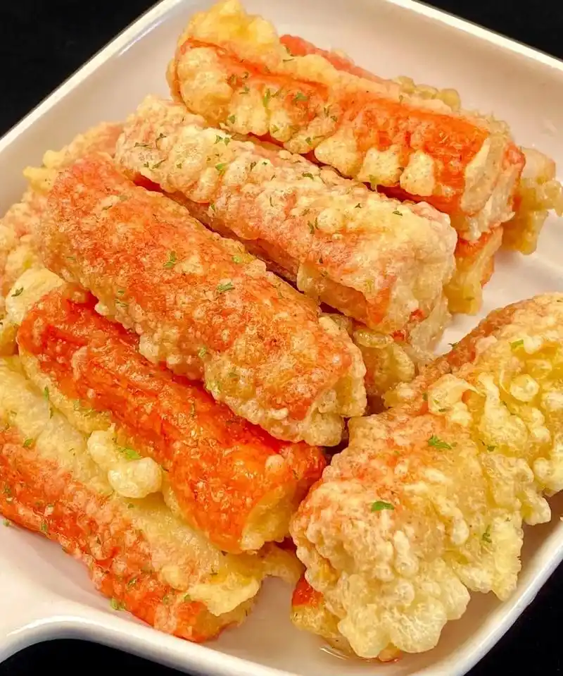 有手就能做的炸蟹柳