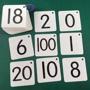 数字卡片1100早教儿童图片