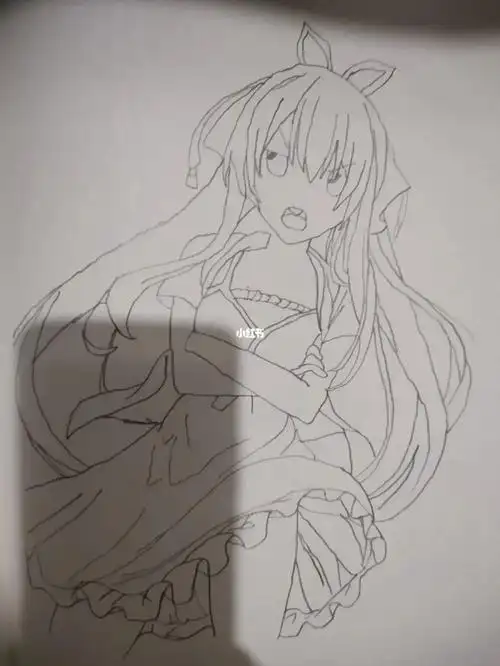 美少女绘画临摹