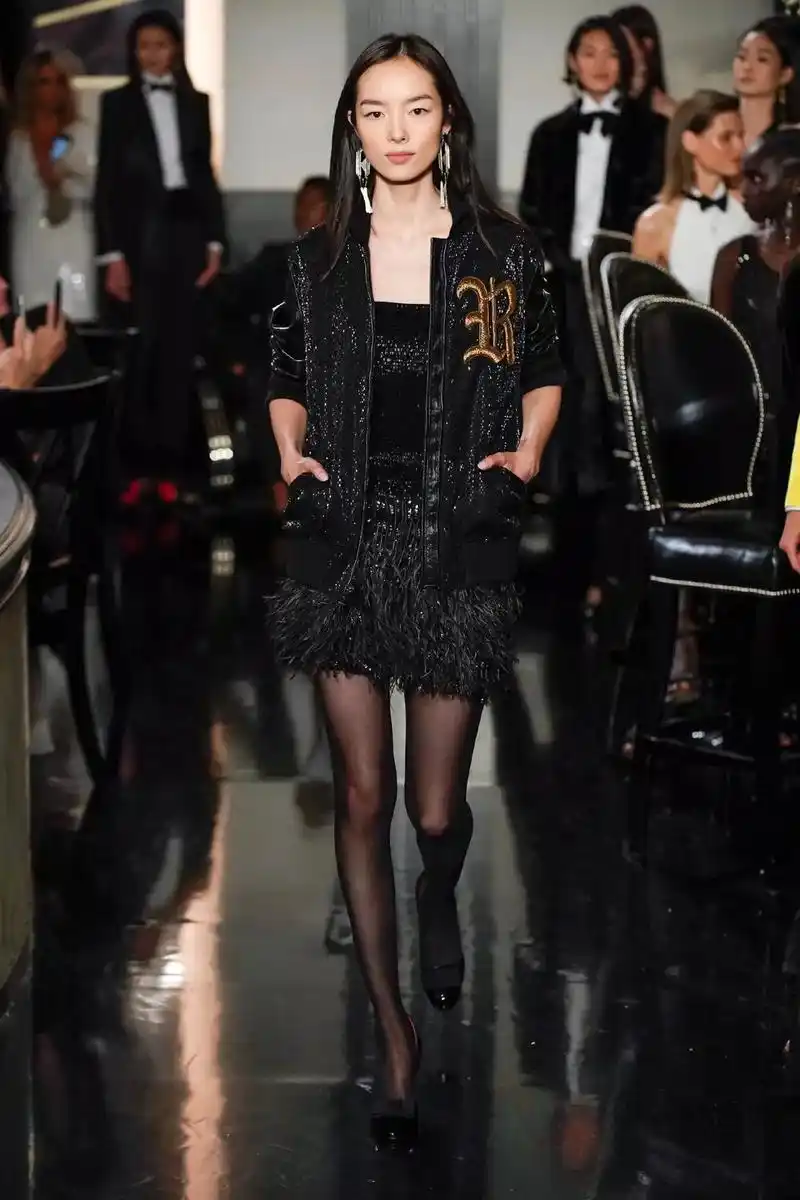 孙菲菲为longchamp,ralph lauren,anna sui,marc jacobs走秀,大家都没