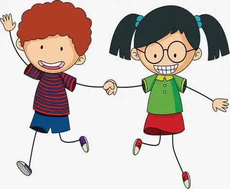 手拉手小朋友简笔画 手拉手小朋友简笔画怎么画