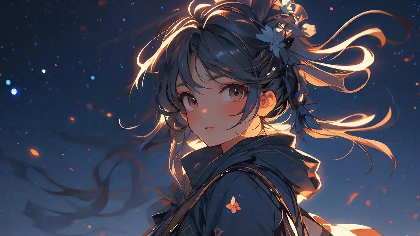 90动漫星空横屏壁纸精选78 动漫迷们注意啦!