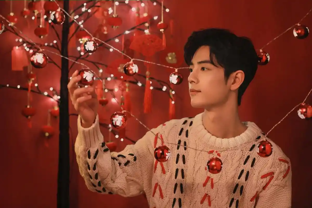 肖战 恭喜宝贝肖战在#梦中那片海 中饰演的肖春生开工大吉 - 抖音