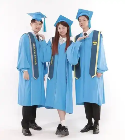 青大学子的毕业礼物送达——青岛大学专属学位服发布_蓝色_色彩_设计