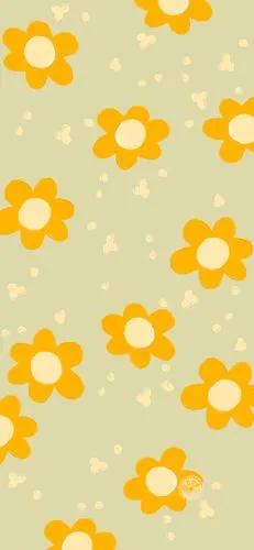 油画壁纸 - cr:@力力君插画 素材 ins 韩系 可爱 简约 手绘 动漫 锁屏