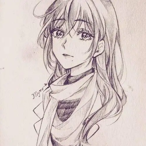 如何画人物线稿?临摹线稿必备素材!