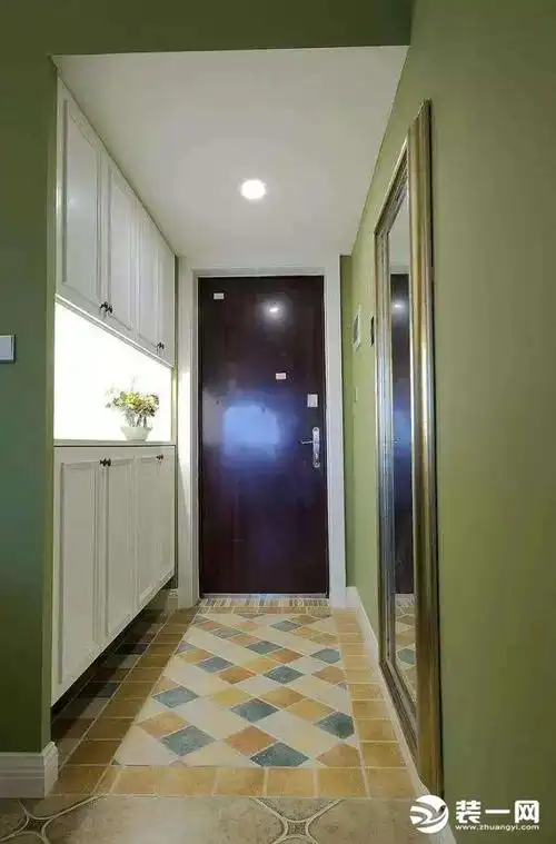 玄关鞋柜设计效果图