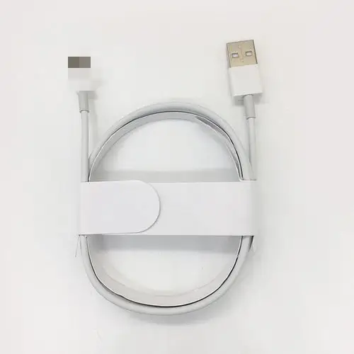 适用苹果无线蓝牙耳机数据线airpods配机充电线2代3代注塑款四芯