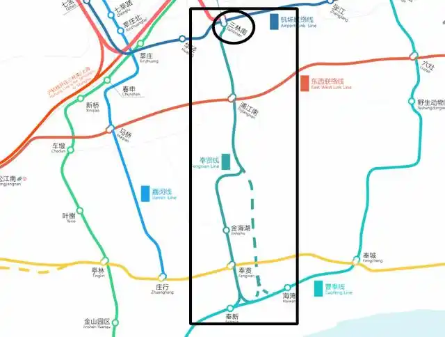 解析上海市域铁路奉贤线:作为南北向轨道交通直连市区与奉贤南桥