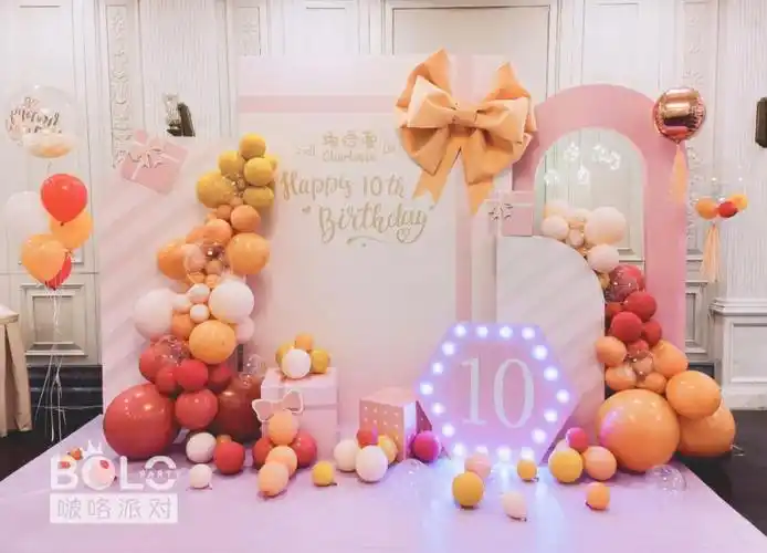 结婚/各类活动策划布置/派对3d设计培训#气球布置  #生日派对布置