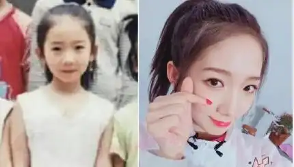 孟美岐早期满脸牛奶浇身照(孟美岐不染黄发的样子太幼齿!