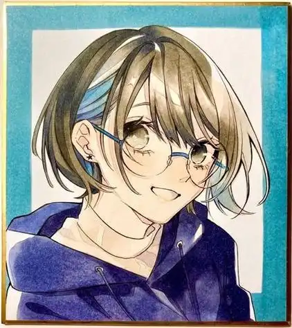 马克笔插画超呆萌可爱的日系风漫画少女头像每个小姐姐都好漂亮