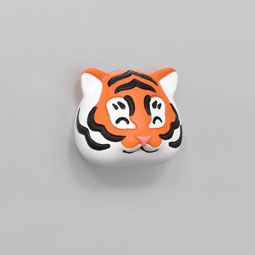 托托贴贴 冰箱贴 创意卡通老虎冰箱贴可爱春节磁铁装饰贴sn9475 老虎