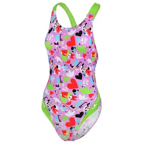 yingfa英发 米妮亲子连体三角游泳衣 游泳训练比赛儿童成人游泳衣