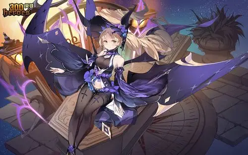 【300英雄新皮肤】巴麻美-幽夜の蔷薇,一个有live2d的皮肤_哔哩哔哩