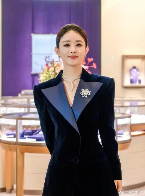 赵丽颖##赵丽颖戴比尔斯品牌代言人##debeers