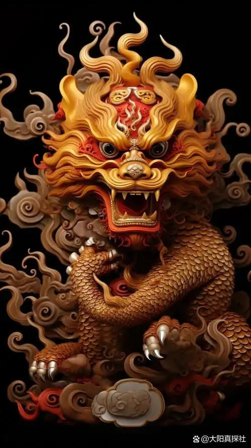 招财貔貅锁屏壁纸