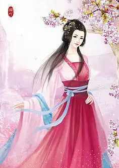 2018做个小仙女采集到古代美女手绘