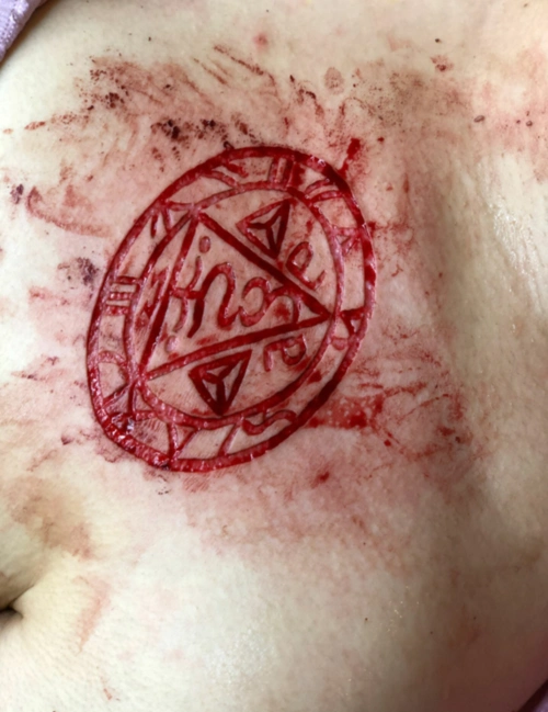 肉雕纹身图案欣赏4