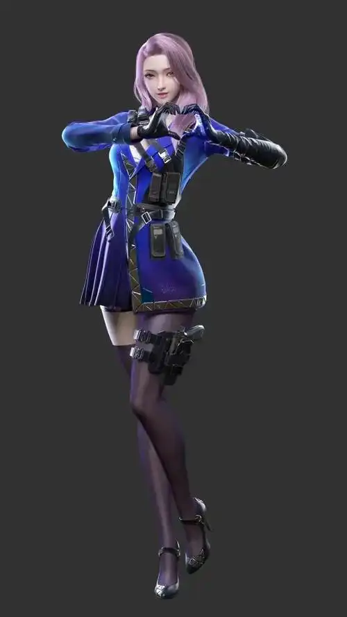 穿越火线女角色高清插画无水印美图展示