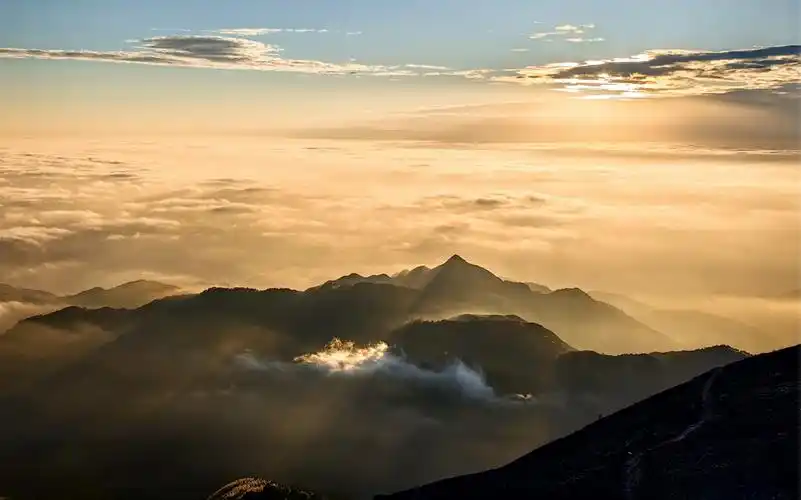 1.11武功山云海日出!