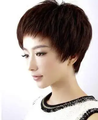 短碎发怎么打理女生短碎发发型图片大全
