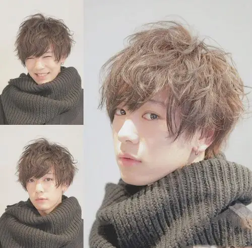 男生定位烫发型和纹理烫发型的不同