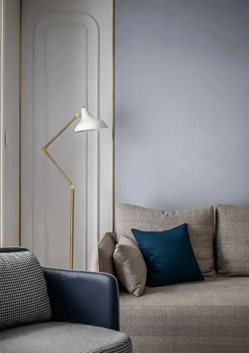 143㎡现代轻奢风格装修邂逅不落俗套的理想生活