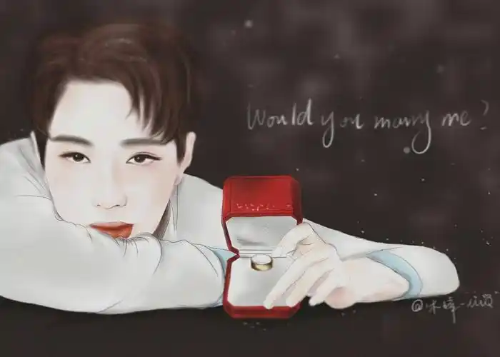 男版produce101 wanna·one 赖冠霖 大神饭绘 cr.logo