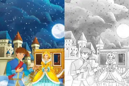 童话的战车图片