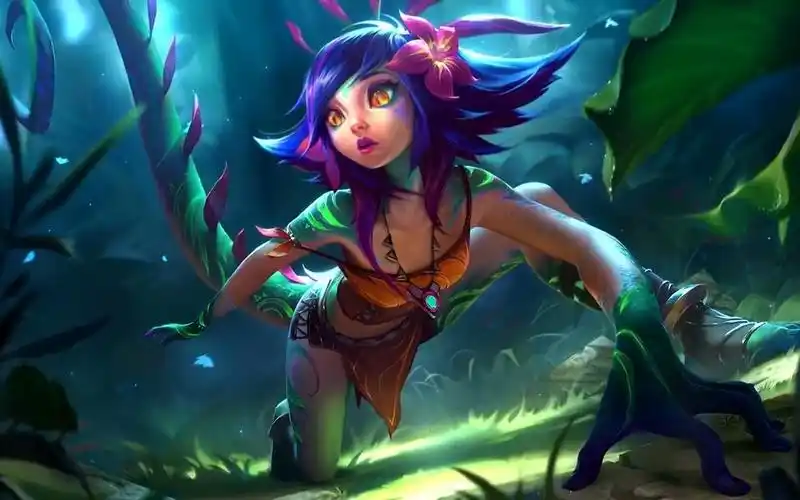 lol英雄联盟新英雄妮蔻动态壁纸以及制作解析