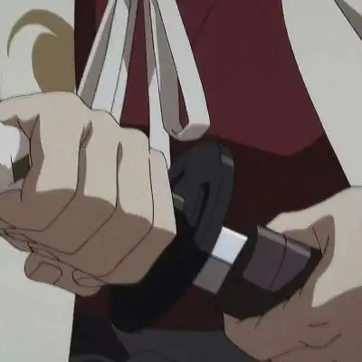 动漫男生拔刀头像图片