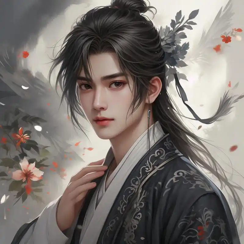 男生头像92高冷帅气古风男头 一眼就爱上的古风男生头像,让人心动