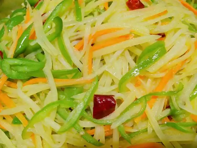 尖椒土豆丝 制作人:林登基