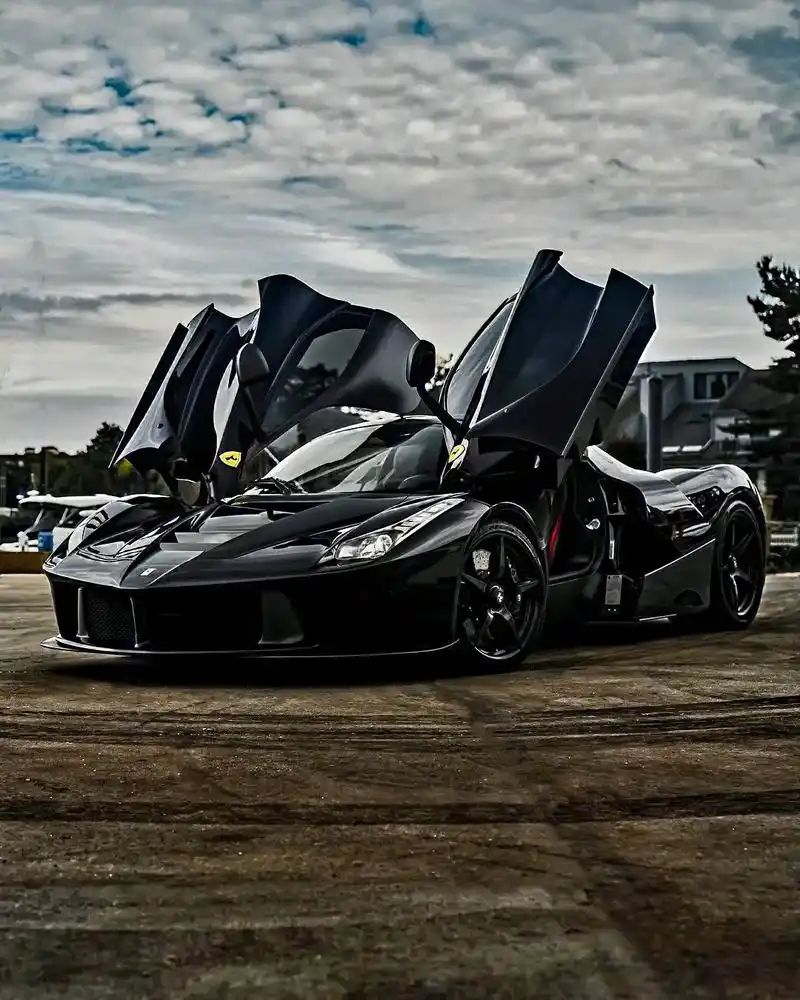 这个黑色不一般,稀有的法拉利laferrari#法拉利 #法