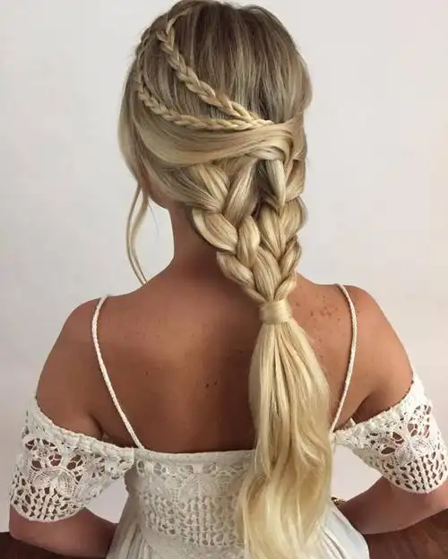 【瀑布辫】【法式】【染发】【卷发】【烫发】【头像】700_874竖版