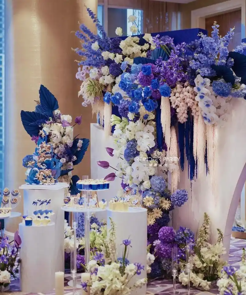 男士生日高端晚宴|主题:《蓝色·盛宴》97  男士生日晚宴17 - 抖